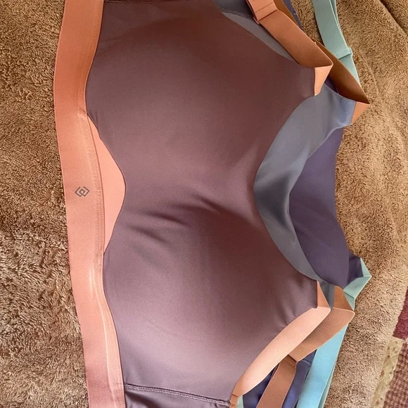 ThirdLove Purple and Mint Sports Bra - Picture 2 of 3